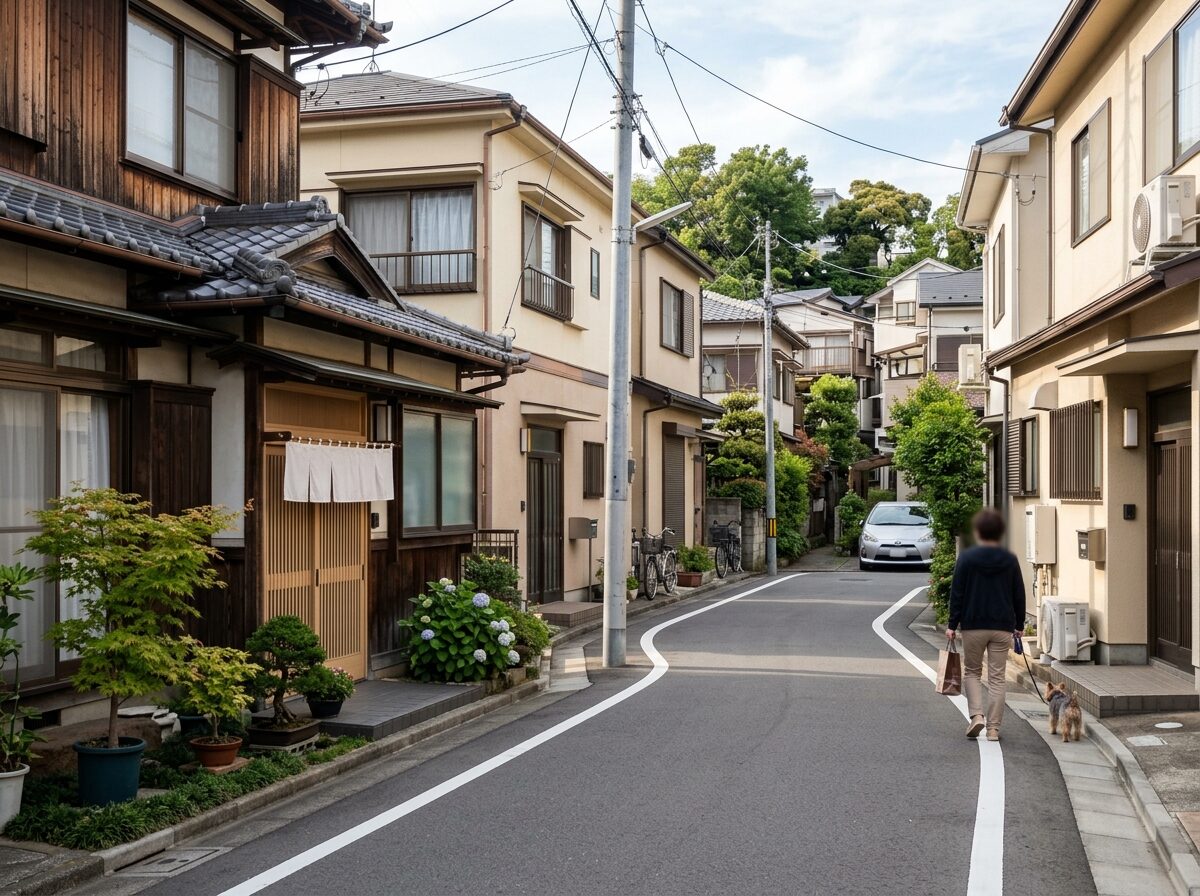 補助錠が取り付けられた住宅の窓と防犯設備