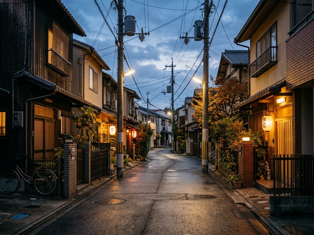 窓サッシに取り付けられた補助錠と防犯カメラ