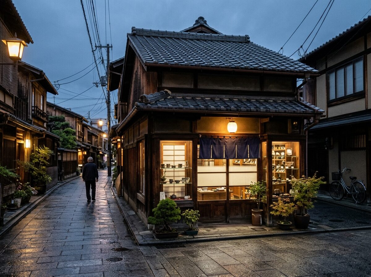 店舗に設置された防犯カメラと頑丈な金庫